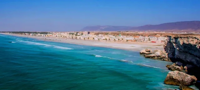 Sand dunes near Mirbat, Salalah