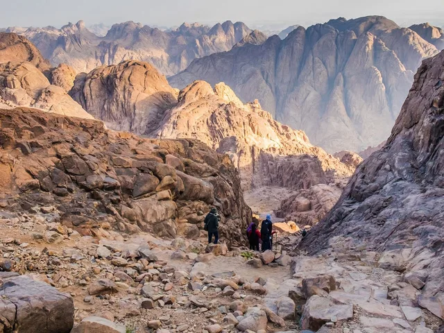 From Sharm: Mount Moses Trekking, Sunrise & Monastery Visit — tour photograph