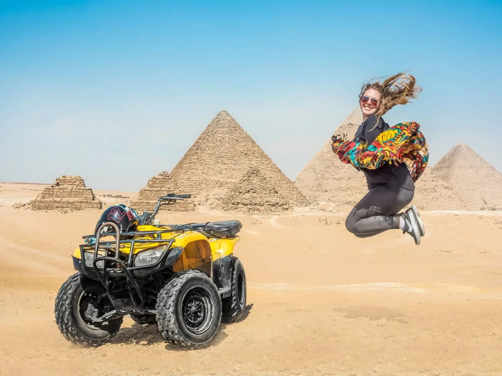 Giza Pyramids Quad Bike Desert Adventure — tour photograph