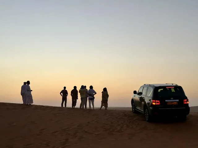 Desert Overnight and Wadi Bani Khalid from Muscat — reference photograph