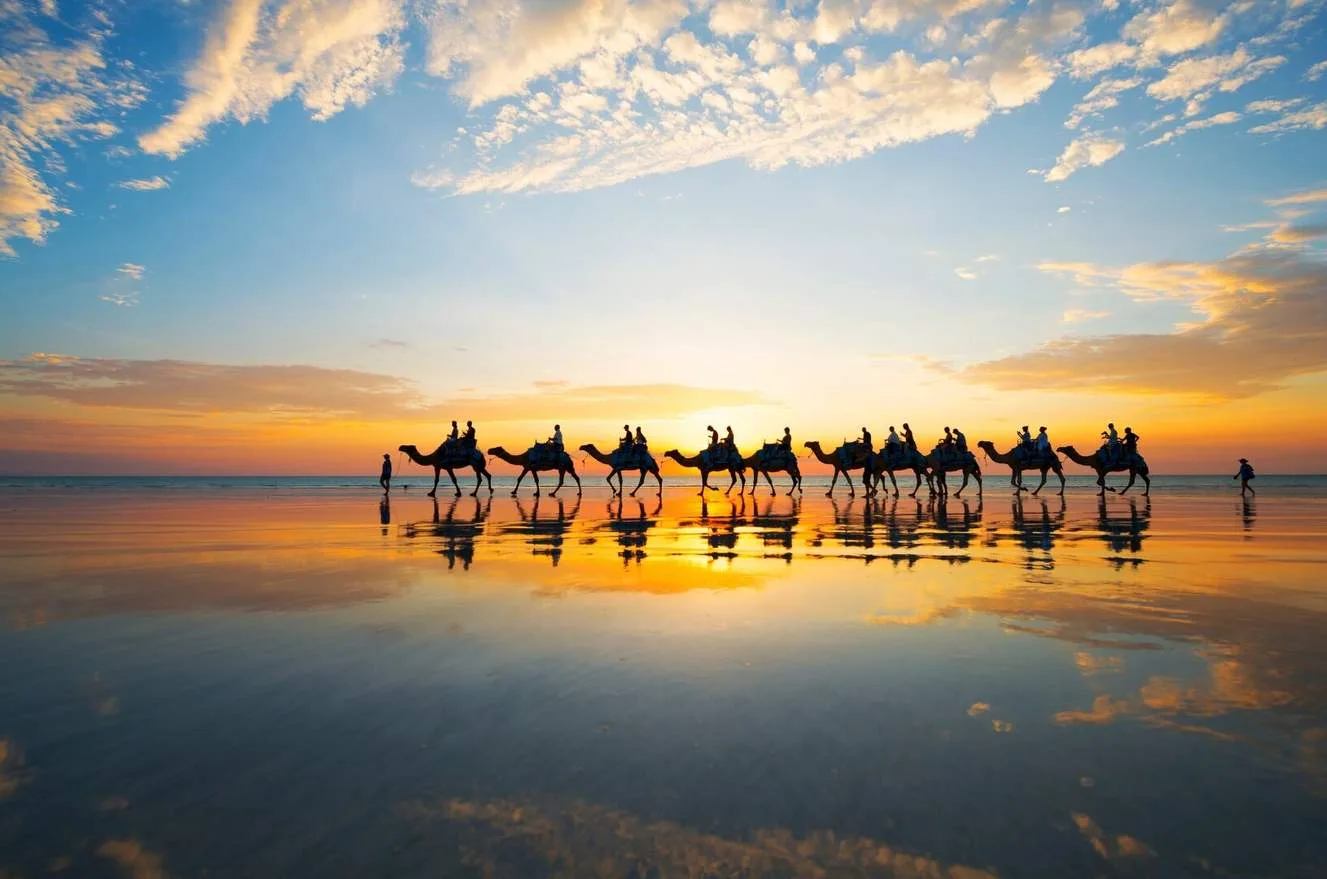 Hurghada Sunset Camel Ride on the Beach & Desert — tour photograph