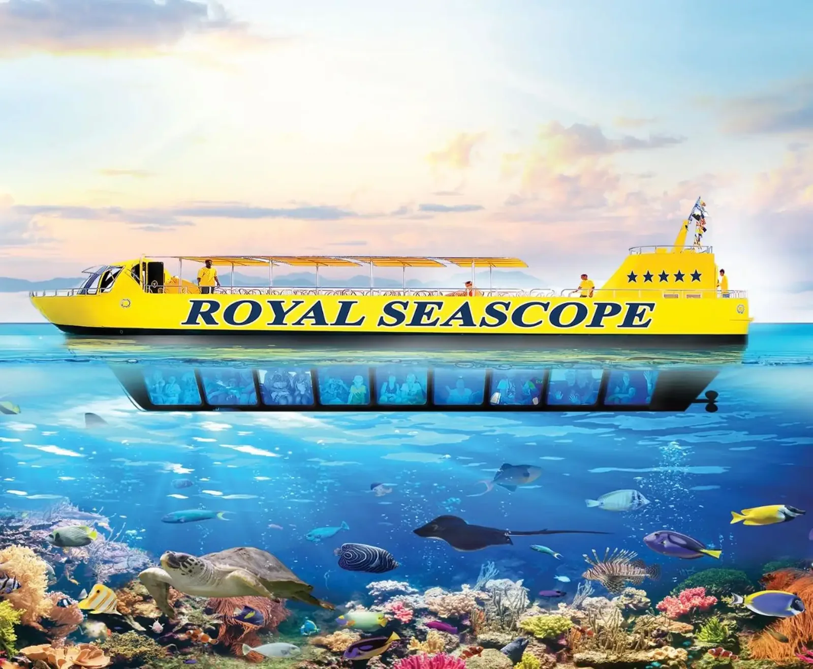 Glass-Bottom Boat Trip from Taba via Sharm El Sheikh — tour photograph