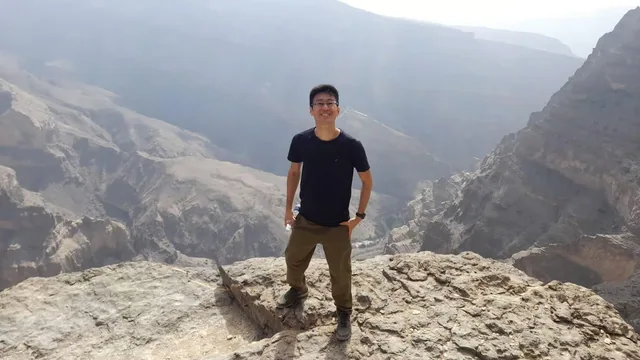 Oman’s Grand Canyon Balcony Walk — reference photograph