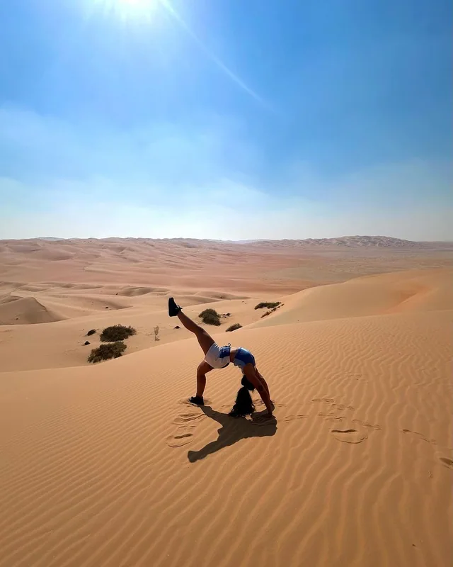 Rub Al Khali sand dunes