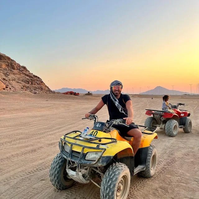 Sharm El-Sheikh: Quad Sunrise & Sunset Desert Safari — photo 4