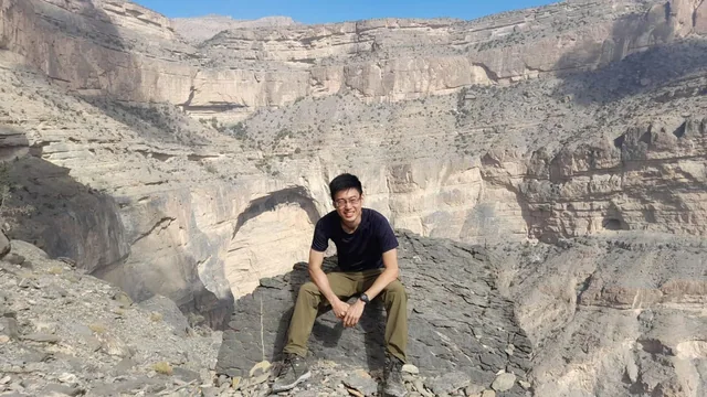 Oman’s Grand Canyon Balcony Walk — reference photograph