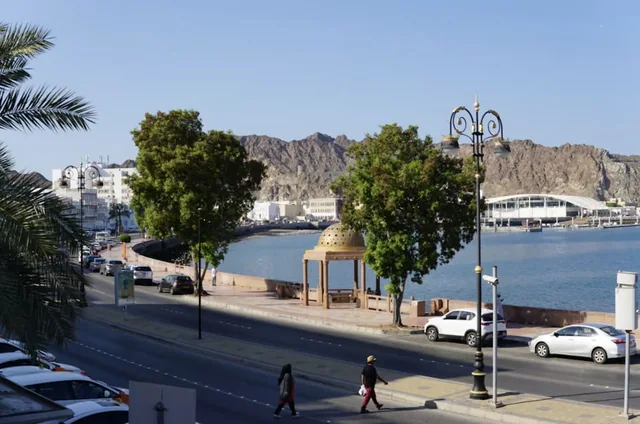 Mutrah Corniche, Souq & Fort Walk — reference photograph
