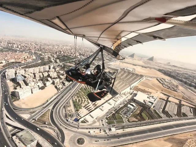 Giza Pyramids Microlight Flight Experience — photo 8