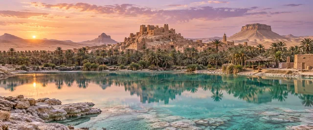 Siwa Oasis in Egypt’s Western Desert