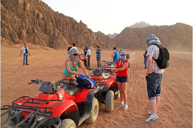 Sharm El-Sheikh: Quad Sunrise & Sunset Desert Safari — tour photograph