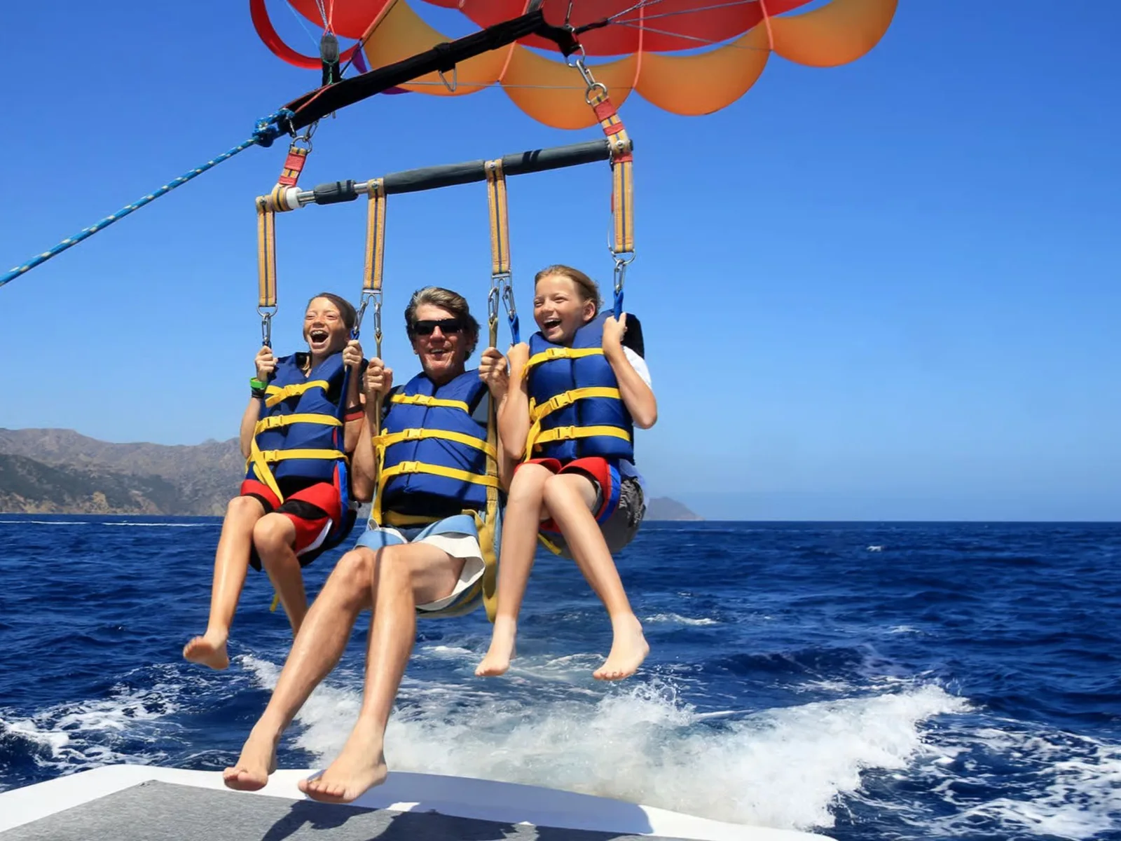 Hurghada Parasailing Adventure over the Red Sea — tour photograph