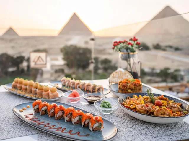 Great Pyramid Inn Dinner with Giza Pyramids Views — photo 7