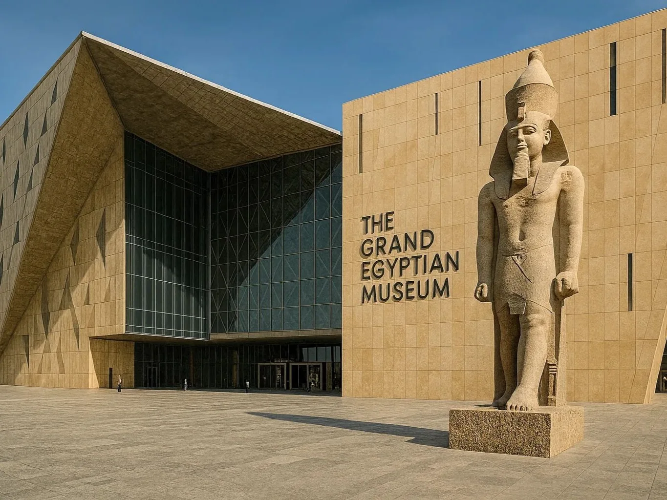 Grand Egyptian Museum, Giza Pyramids & Sphinx Tour — tour photograph