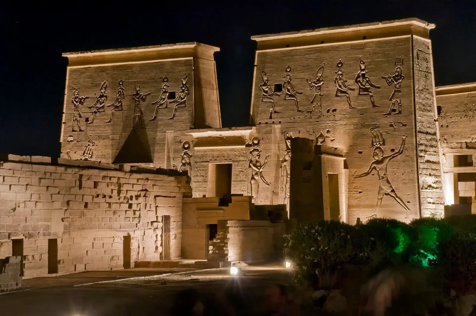 Philae Temple Sound and Light Show from Aswan — tour photograph