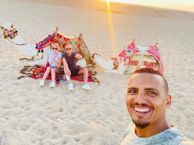 Hurghada Sunset Camel Ride on the Beach & Desert — photo 10