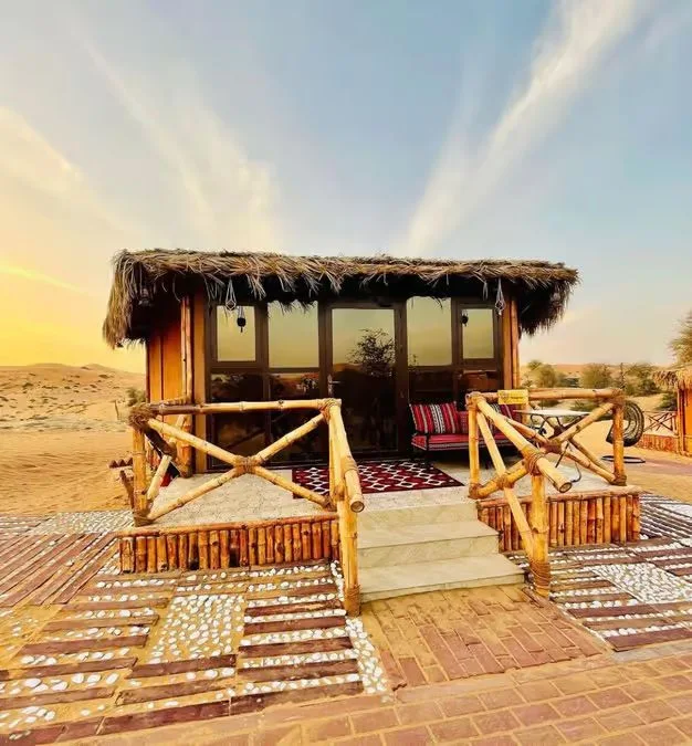 Ras Al Khaimah: The Dunes Premium Dome Overnight Camping experience in Ras Al-Khaimah