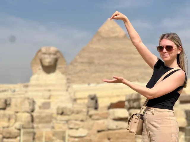 Cairo & Giza Day Tour by Flight from Taba — tour photograph